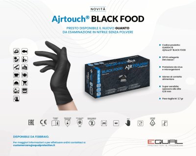 Nitrilne rukavice REGULAR BLACK